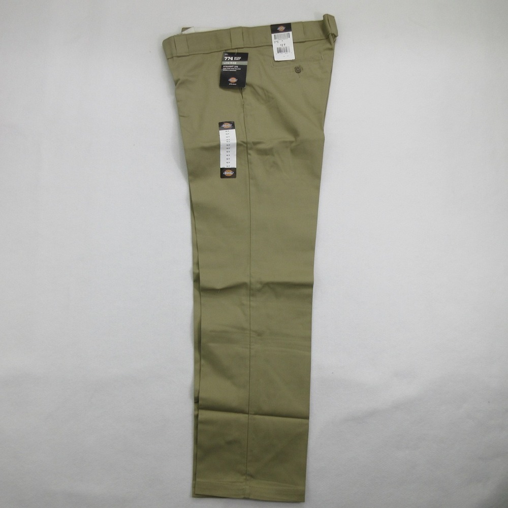 Dickies Womens Pants 12T Green Straight Leg 774 Work Pant New